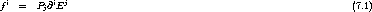 f i =   Pj@iEj                                                       (7.1)
