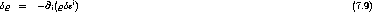               i
dr  =   -@i(rds )                                                    (7.9)

